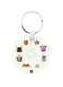 Digimon Anime Wooden Keychain