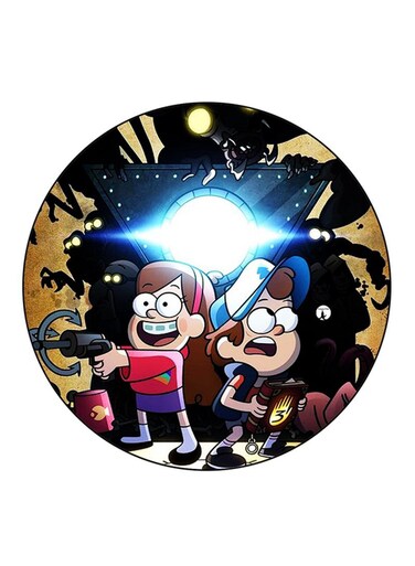 Gravity Falls Printed Fridge Magnet Multicolour