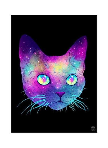 Metal Plate Poster Multicolour 15x20centimeter
