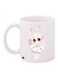 Anime Printed Coffee Mug White/Pink 11ounce