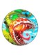 Piranha Plant Printed Fridge Magnet Blue/Green/Red 5.5cm