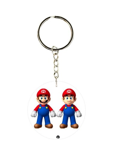 Cartoon Character Printed Keychain
