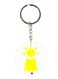 Anime Digimon Double Side Printed Keychain