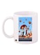 Cloudy With A Chance Of Meatballs Printed Mug White/Blue/Brown Standard Size