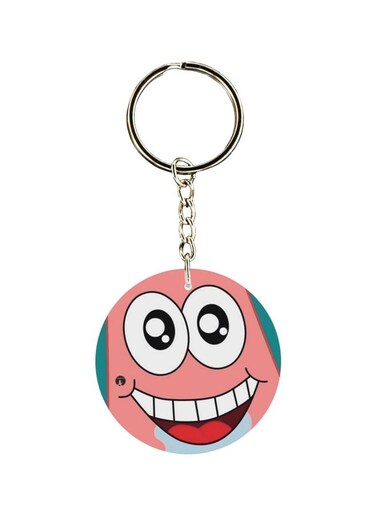 Cartoon Printed Keychain