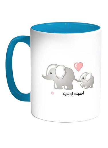 I Love My Mother Printed Coffee Mug Multicolour 11ounce