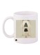 Cartoon Printed Mug White/Black/Green Standard Size