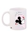 Mickey Mouse Printed Coffee Mug White/Red/Black