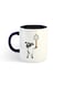 Eid Al-Adha Sheep Printed Mug White/Navy