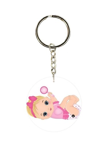 Baby Doll Printed Keychain