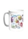 Landmarks Of London Printed Coffee Mug White 11ounce