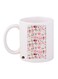 Stuff Printed Mug White/Pink/Beige