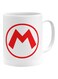 Super Mario Logo Printed Mug White/Red