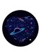 Space Printed Fridge Magnet Multicolour