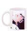 Hinata Hyuga Printed Coffee Mug White/Black/Beige 11ounce
