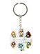 Double Sided Digimon Printed Keychain