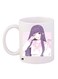 Anime Girl Printed Coffee Mug White/Pink/Purple