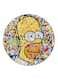 The Simpsons Printed Fridge Magnet Multicolour