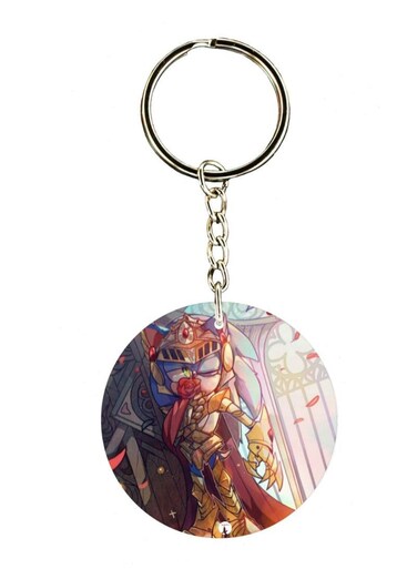 Sonic Double Side Printed Keychain