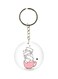 Cat Printed Keychain