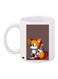 Fox Printed Coffee Mug White/Brown/Orange 11ounce