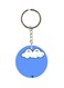 Cartoon Themed Single Sided Keychain