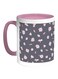 Flowers Printed Coffee Mug White/Pink 11ounce