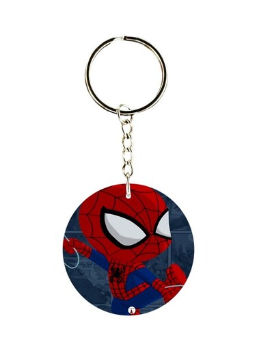 Spiderman Printed Pocket Keychain