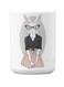 Premium Printed Ceramic Coffee Mug White 350ml