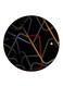Art Printed Fridge Magnet Multicolour