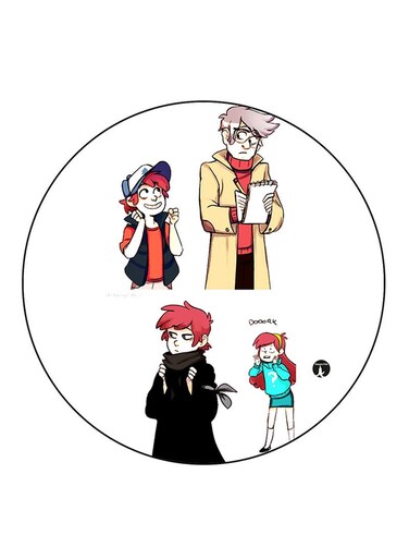 Gravity Falls Printed Fridge Magnet Multicolour