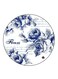 Flowers Printed Fridge Magnet Round Multicolour