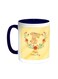 Happy Mother's Day Printed Coffee Mug Blue/White 11ounce
