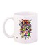 Game Sonic Character Printed Mug White/Blue/Yellow