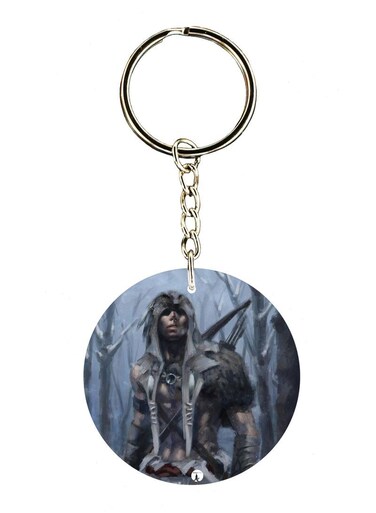 Assassins Creed Printed Keychain