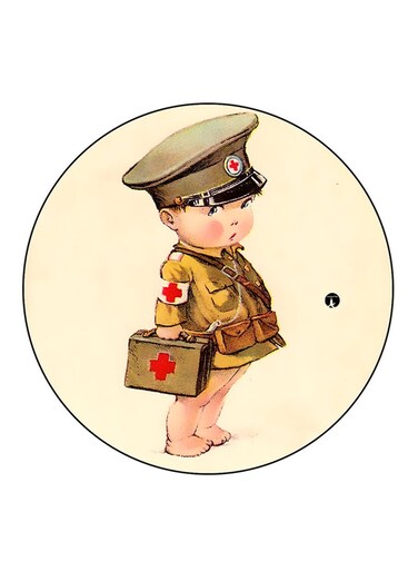 Baby Printed Fridge Magnet Multicolour