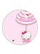 Hello Kitty Printed Fridge Magnet Multicolour