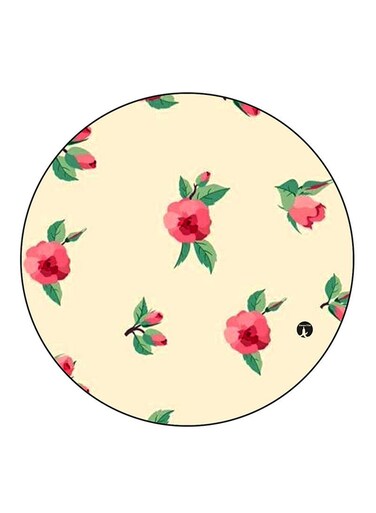 Flowers Printed Fridge Magnet Multicolour