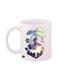 Kingdom Hearts Video Game Printed Mug White/Blue/Pink 12ounce