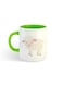 Eid Al-Adha Sheep Printed Mug White/Green