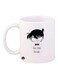 Anime Detective Printed Coffee Mug White/Black/Brown