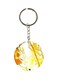 Nature Printed Double-Sided Keychain