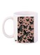 Butterflies Printed Coffee Mug White/Beige/Grey 11ounce
