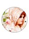 Girl Printed Fridge Magnet Multicolour
