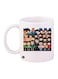 Chibi Maruko Chan Printed Mug Black/Blue/Green