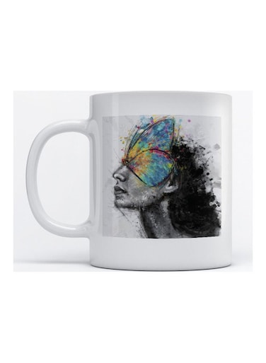 Mug The Woman for Coffee and Tea White