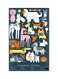 Printed Fridge Magnet Multicolour 8.5x0.4x5.5cm