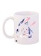 Rabbit Printed Coffee Mug White/Grey/Blue 11ounce