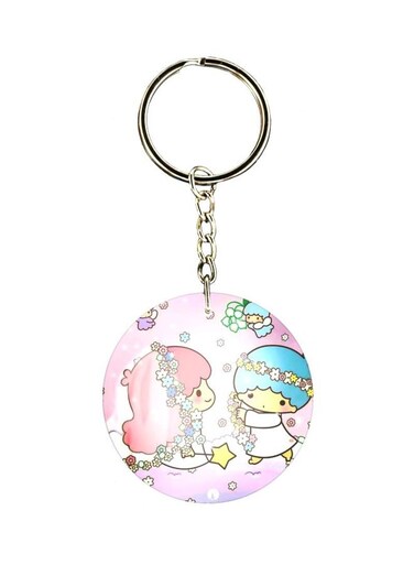 Cartoon Printed Keychain