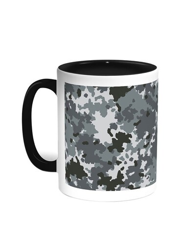 Army Clothing Printed Coffee Mug Black/White 11ounce